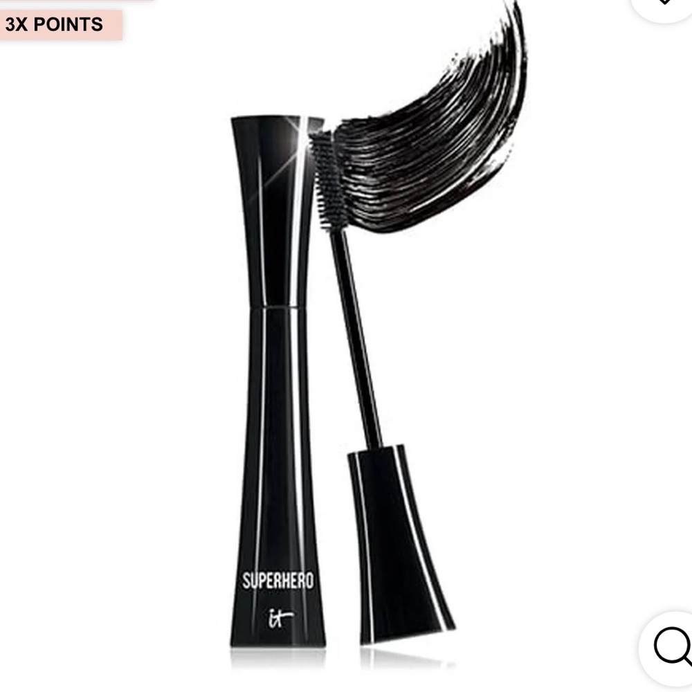 NEW IT COSMETICS SUPERHERO ELASTIC STRETCH VOLUMIZING AND LENGTHENING MASCARA